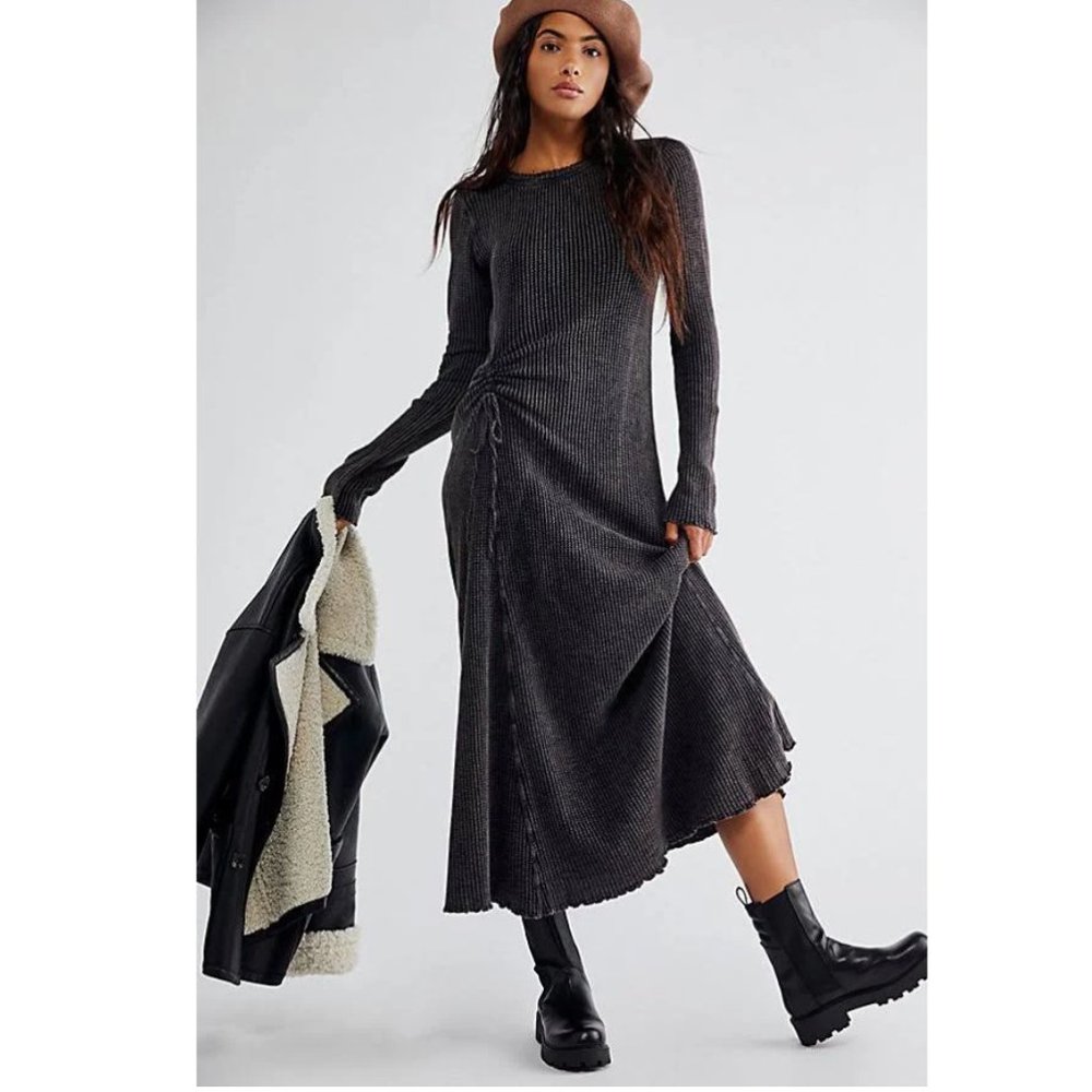 NEW Free People FP One Natasha Thermal Dress S